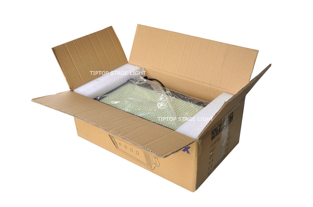 Freeshipping 4 Pack 1000W White Color Professional Led Strobe Light DMX512 2CH/6CH/8CH 3 Sound/Auto