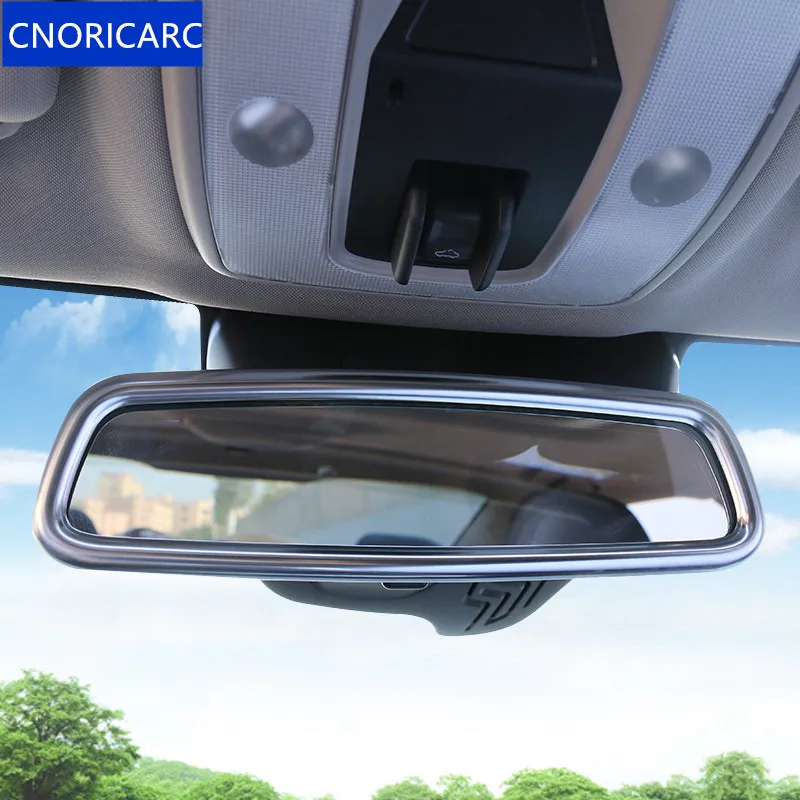 CNORICARC Rearview mirror frame decoration cover trim For Volvo XC60