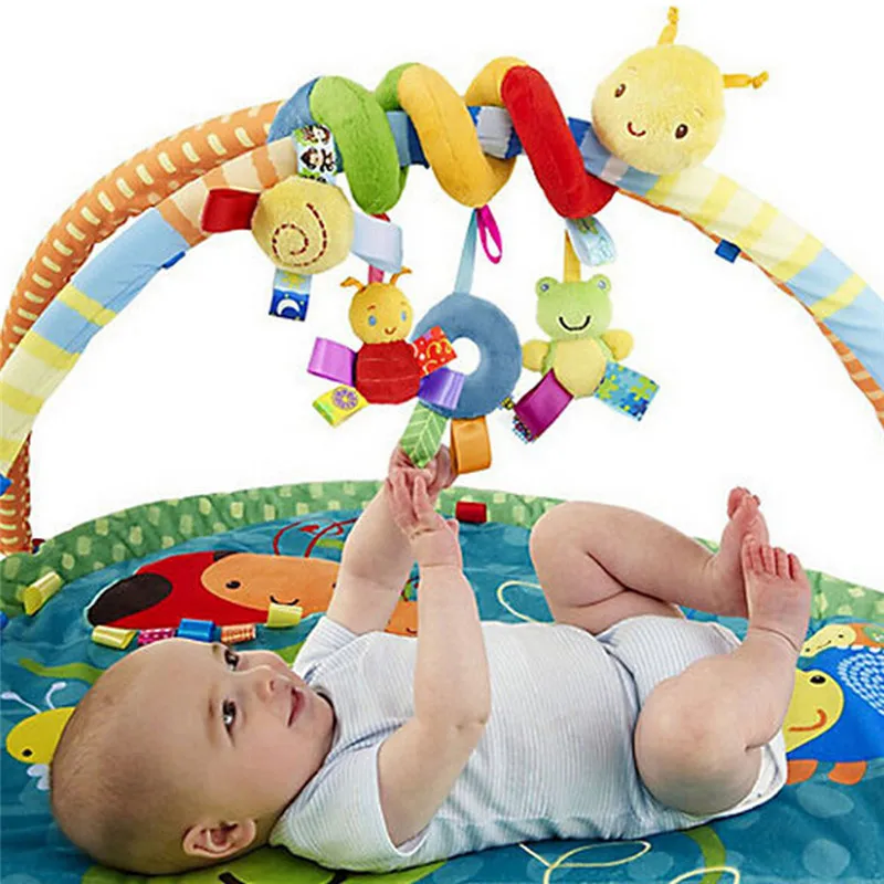 

Baby Soothe Toy Rattle Soothing Toy Infant Toys Baby Crib Revolves The Bed Stroller Playing Toy Crib Lathe Hanging Baby Rattles