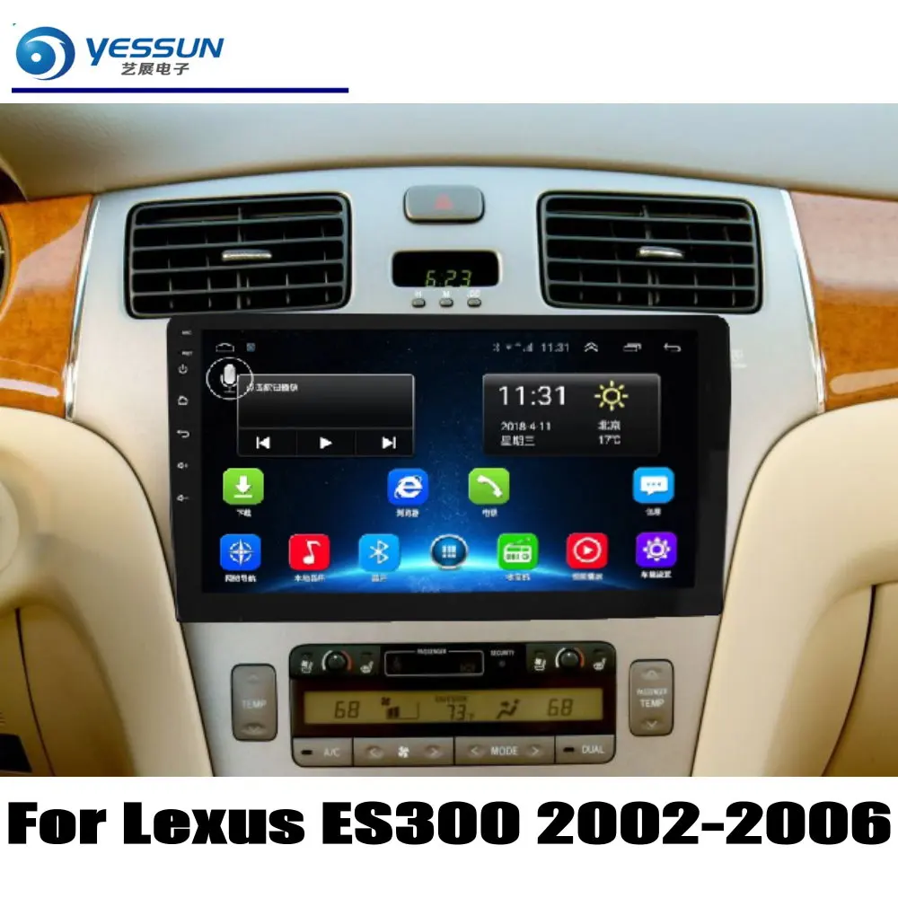 Для Lexus ES300 2002-2006 для Toyota Windom XV30 автомобильный Радио CD dvd-плеер gps навигация Android система HD " экран мультимедиа