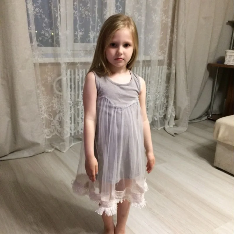 Новинка 2019 года летняя одежда для малышей платье девочек Детские платья с