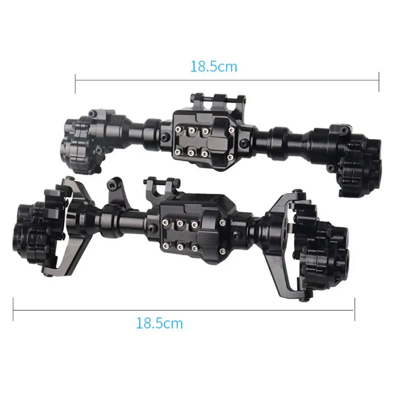 

CNC Front Rear Axle for RC Rock Crawler Car 1:10 For TRX-4 Aluminum Spare Parts