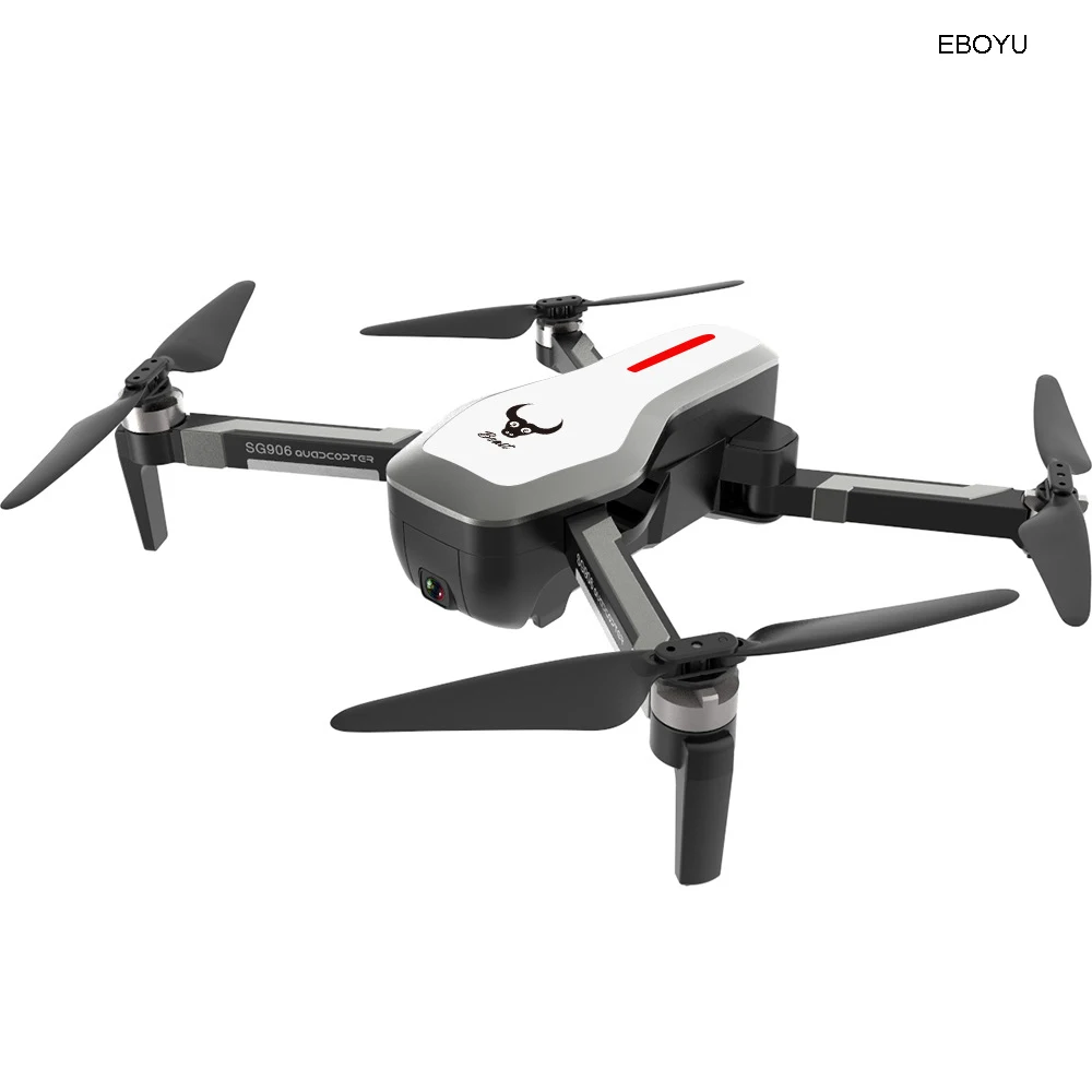 EBOYU SG906 GPS Радиоуправляемый Дрон 4K HD Передняя камера + 720P Нижняя 5G WiFi FPV складной