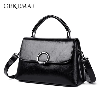 

Sac A Main Femme Quality Leather Luxury Handbags Women Bags Vintage Designer Ladies Hand bags Female crossbody Bags For Women