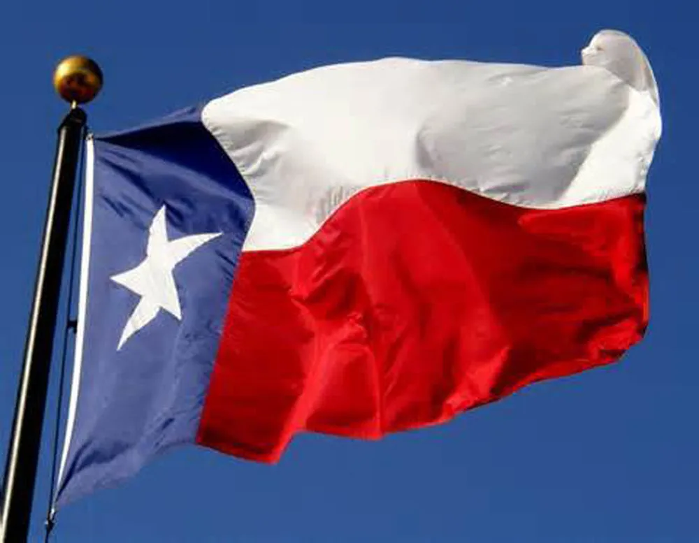 

3x5 Ft Deluxe Texas Embroidered TX American Nylon Lone Stars USA Flag