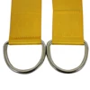 2 x Rope Lock Tie Strength Polyester Webbing Straps Safe Ropes Outdoor Swing Straps Hammock Straps Load 300KG Golden 5*150CM 4