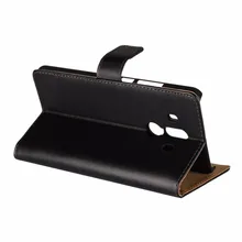 Folio Stand Wallet Genuine Leather Mobile Phone Case For Huawei Mate 10 Pro,Mate 10 Lite,Nova 2i,Honor 9i,Maimang 6,Honor 7X