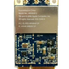 SSEA сетевой карты для Atheros AR5BXB72 AR5008 AR5418 802.11a/b/g/n 2,4 г/5 ГГц Беспроводной карты для Mac машины A1186 MA970