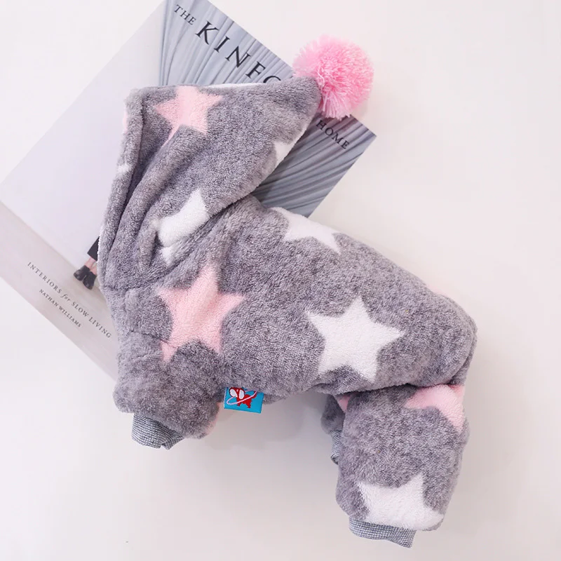 Kopen Snelle Verzending Hond Kleding Winter Warme Hond Jas Jumpsuit Dik Katoen Hond Jas Ropa Para Perro Ubranka Dla Psa Huisdier levert