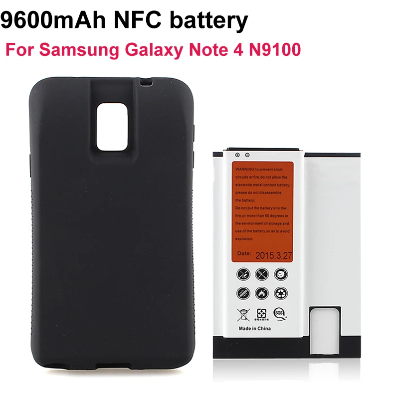 High Capacity batteria For Samsung Galaxy Note 4 N9100