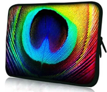 

Colorful Peacock Soft Bag 9" 10" 10.1" 10.2 Laptop Netbook Sleeve Bag Case Holder Pouch Covers