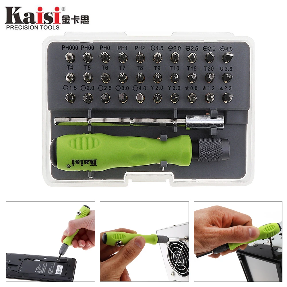 Kaisi 30 In 1 Precision Screwdriver Set Professional Screw