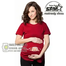 80% Cotton Funny Deign Pregenancy Shirts for Lactating Mothers Clothes Maternity T Shirt Casual Fashion Print Tee Shirt