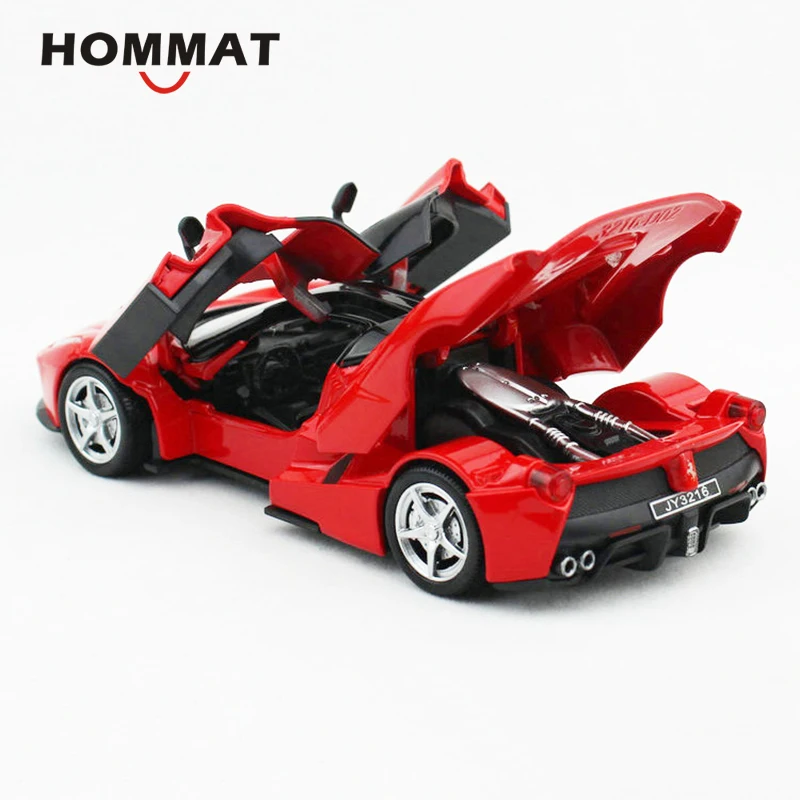 Модель автомобиля HOMMAT в масштабе 1:32 LaFerrari Супер спортивный автомобиль литые под