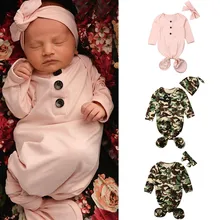 Летний хлопковый спальный мешок для новорожденных мальчиков и девочек, спальный мешок с принтом для кроватки, комплект одежды для пеленания, спальный мешок для 0-12 месяцев z6