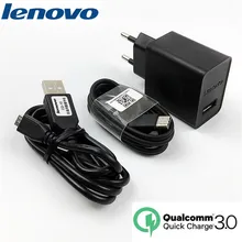 Для lenovo 12V2A EU Оригинальное быстрое зарядное устройство QC3.0 быстрое зарядное устройство для K5 Spelen S5 Pro K6 z5 z6 lite k5 pro смартфон Micro/type C