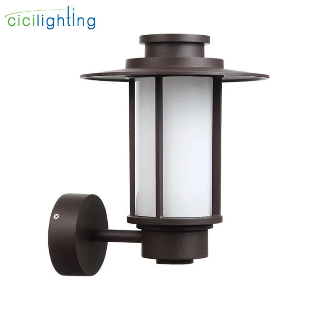 9 Вт Светодиодный светильник для лужайки, светодиодный светильник для улицы, водонепроницаемый светильник для садовой дорожки, ландшафтный светильник, настенный светильник для патио, настенный светильник