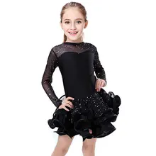 Платье для латинских танцев; платье для танцев для девочек; Одежда для танцев; платье для бальных танцев; платье для балета; платья костюмы для детей; Vestido