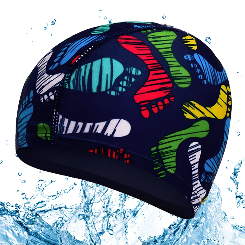 Vertvie, Водонепроницаемая силиконовая шапочка для купания, резиновая, цветная, для взрослых мужчин и женщин, водонепроницаемые купальные шапочки, шапка для плавания, аксессуары для плавания - Цвет: Бургундия