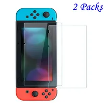 2 упаковки премиум Full HD Закаленное стекло пленка Антибликовая Защита экрана для nintendo Zend Switch NS NX Console Skin