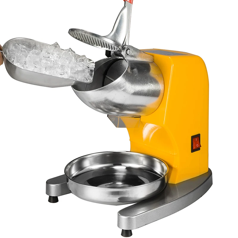 300w Electric Ice Crusher Shaver Machine Snow Cone Maker Shaved Ice DIY