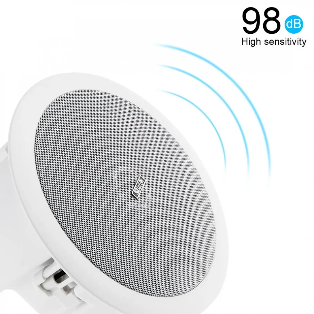 Настенный потолочный Hifi динамик 10 Вт фоновая музыкальная система саундбар