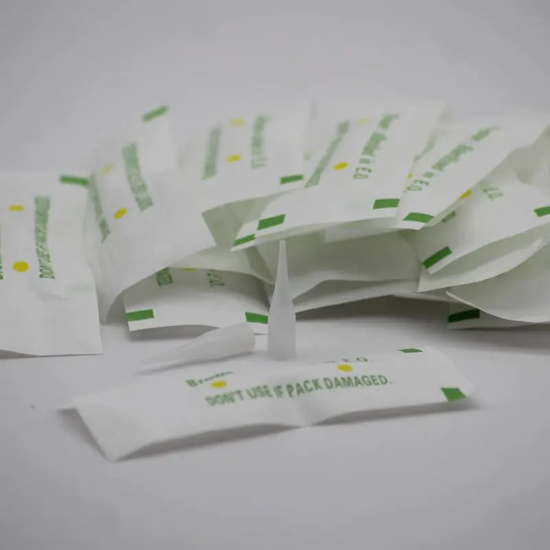 100pcs 3rl Individual Packed Giant Sun Tattoo Tips Needle Caps for Permanent Makeup Eyebrow Lip Tattoo Machine G8650