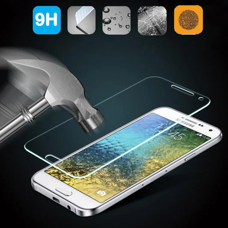 

2.5D 9H Screen Protector Tempered Glass For Samsung Galaxy J5 J7 A3 A5 A7 2016 S5 Neo S6 Cover Cases Toughened Protective Film