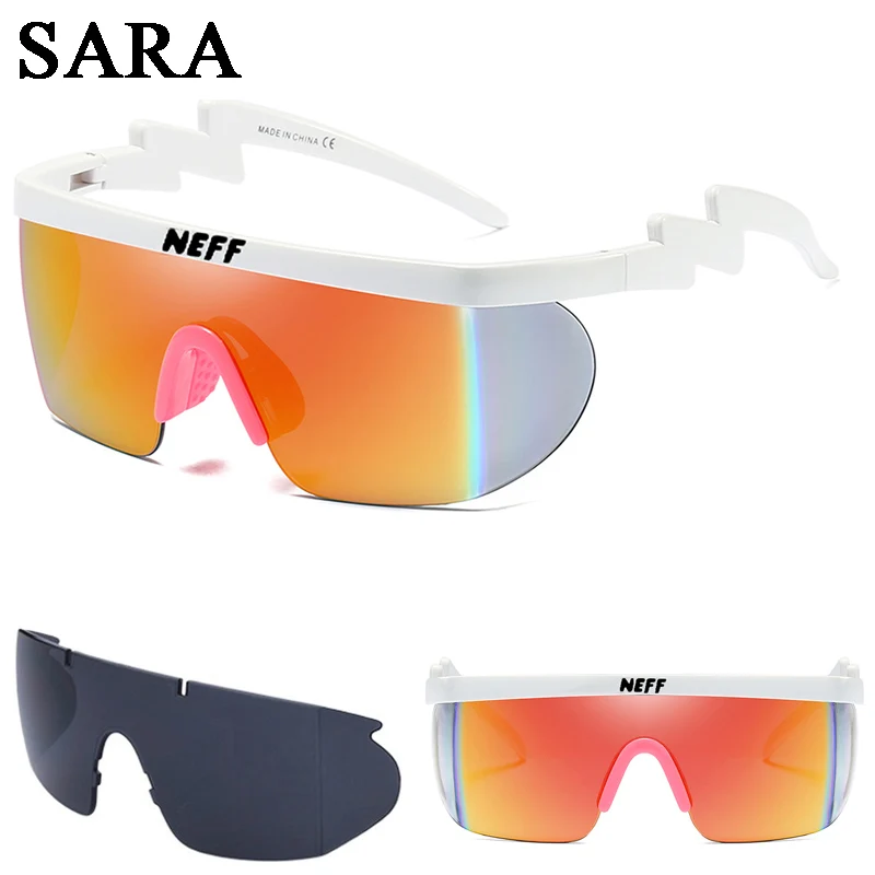 US $80.49 10pcs Wholesale New Brand NEFF Sunglasses Men Women Fashion Sun Glasses Driving Eyewear 2 Lense Gafas Oculos De Sol Feminino