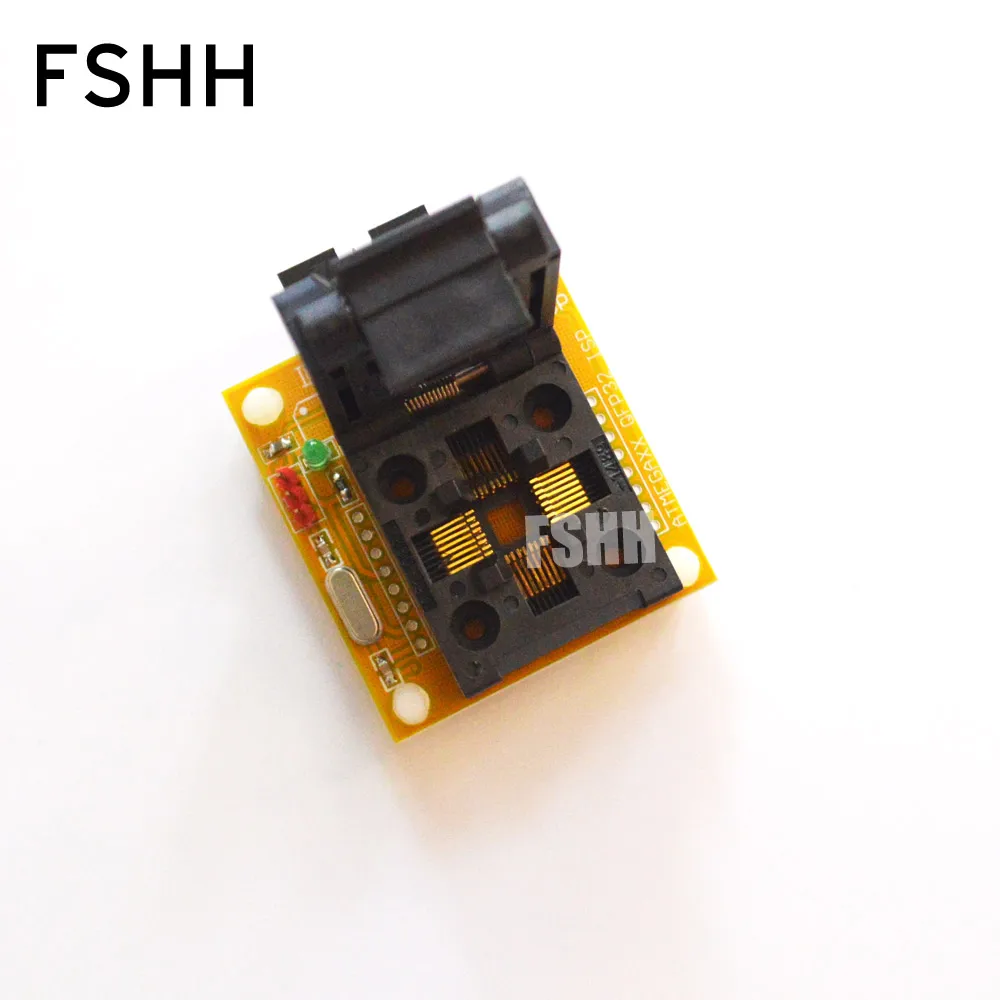 

TQFP32 QFP32 test socket for AVR ISP test mega8 mega48 mega88 adapter