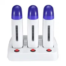 3 типа картридж воск депилятор ролик подогреватель Эпилятор ручной эпилятор машина для удаления волос салон красоты