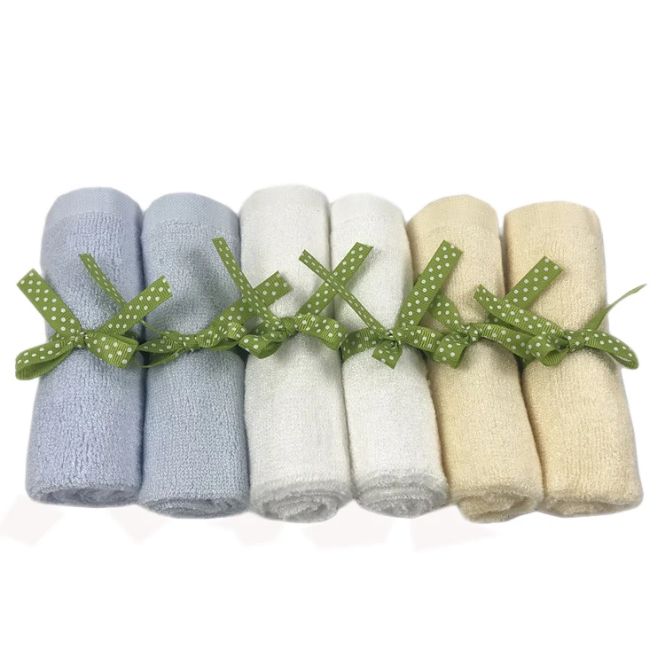 Organic premium bamboo Baby washcloths 100bamboo fiber Natural baby