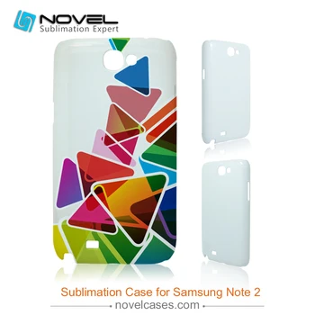 

3D Polymer matt and glossy Sublimation Phone Case For Galaxy note 2