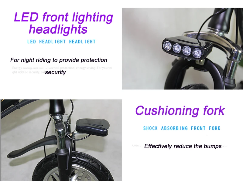 Cheap 12inch electric bike mini folding  bicycle instead of walking bicycle Light Portable electric bike intelligent electric bicycle 7