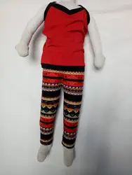 1119 детские штаны для Принт с изображением Девочки леггинсы Пижама родитель-ребенок отделочные платье высокой упругой Штаны Капри удобные