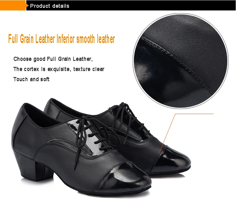 20161228_162520_041Professional Dance Shoes Brand Man Sports Latin Shoes Genuine Leather Upscale Fitness Breathable Adult Boy Social Sneakers 8001