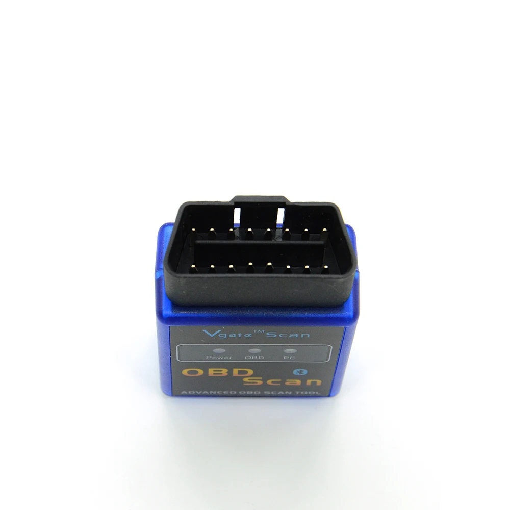 2019 новый Мини Vgate ELM 327 V2.1 Bluetooth Scan OBD2 / OBDII ELM327 сканер кодов BT 16 контактный адаптер