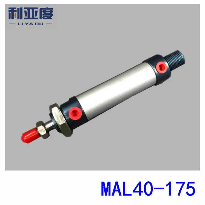 

MAL40x175 Aluminum alloy mini cylinder MAL40-175 Pneumatic components 40mm bore 175mm storke