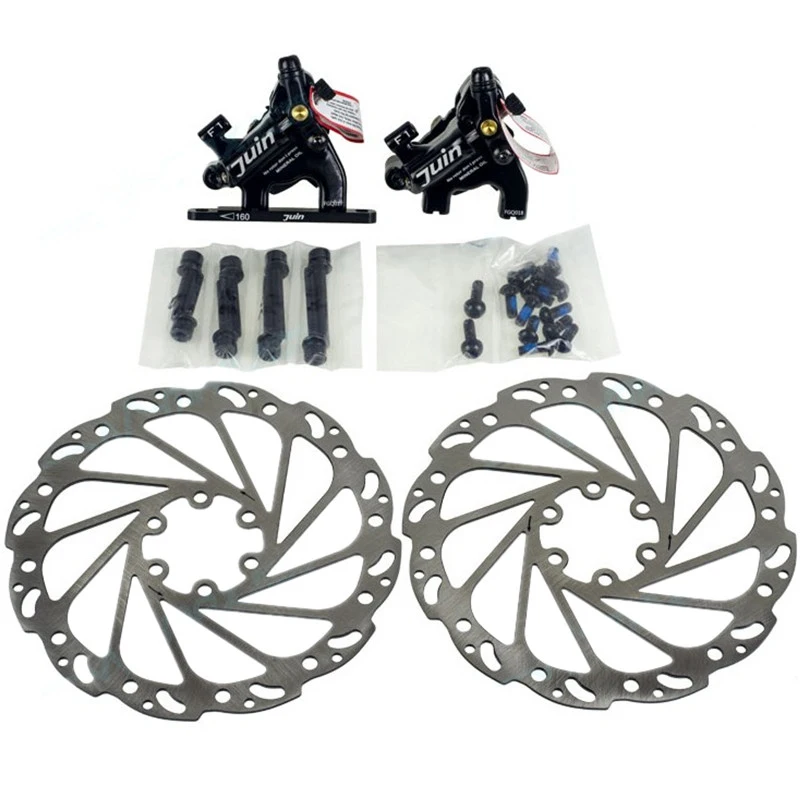 bicycle brakes Fast Shipping JUIN TECH F1 Hydraulic Flat mount Road CX