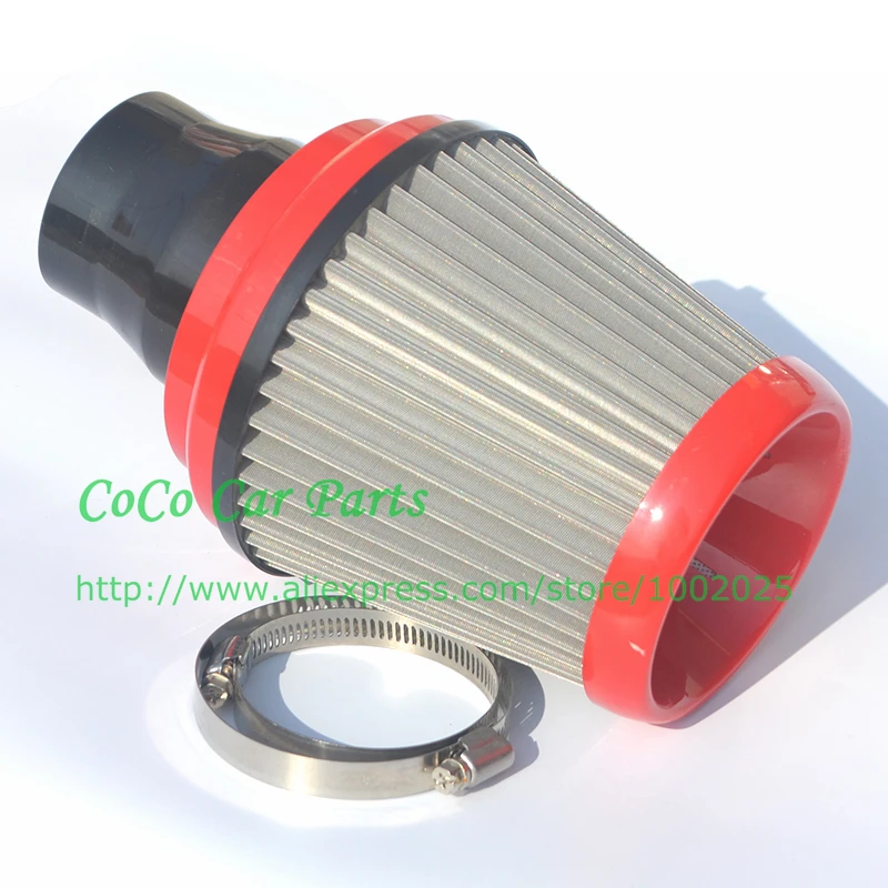

2.5inch 3inch High Performance Racing Cold Air Intake Universal Car Air Filter With Adapter