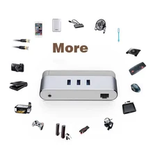 USB HUB Network Card Type-C To USB3.0+RJ45 Adapter OTG Combo 1000Mbps For Mobile Phone Hard Disk Mouse Keyboard Laptop XXM