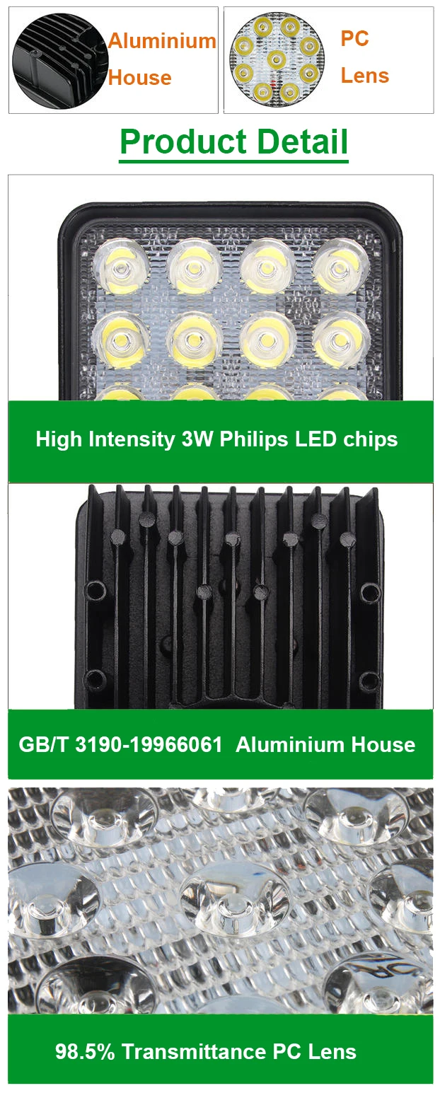 48W LED WORKING LIGHTing