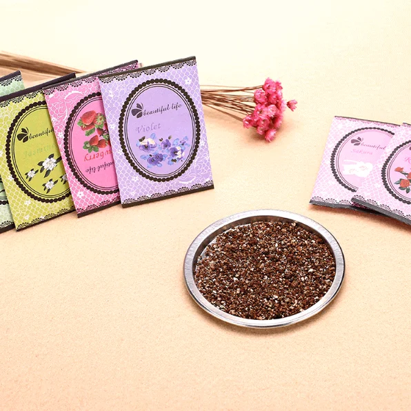 

Fresh Air Scented Fragrance Home Wardrobe Drawer Car Perfume Sachet Bag Aromatherapy package