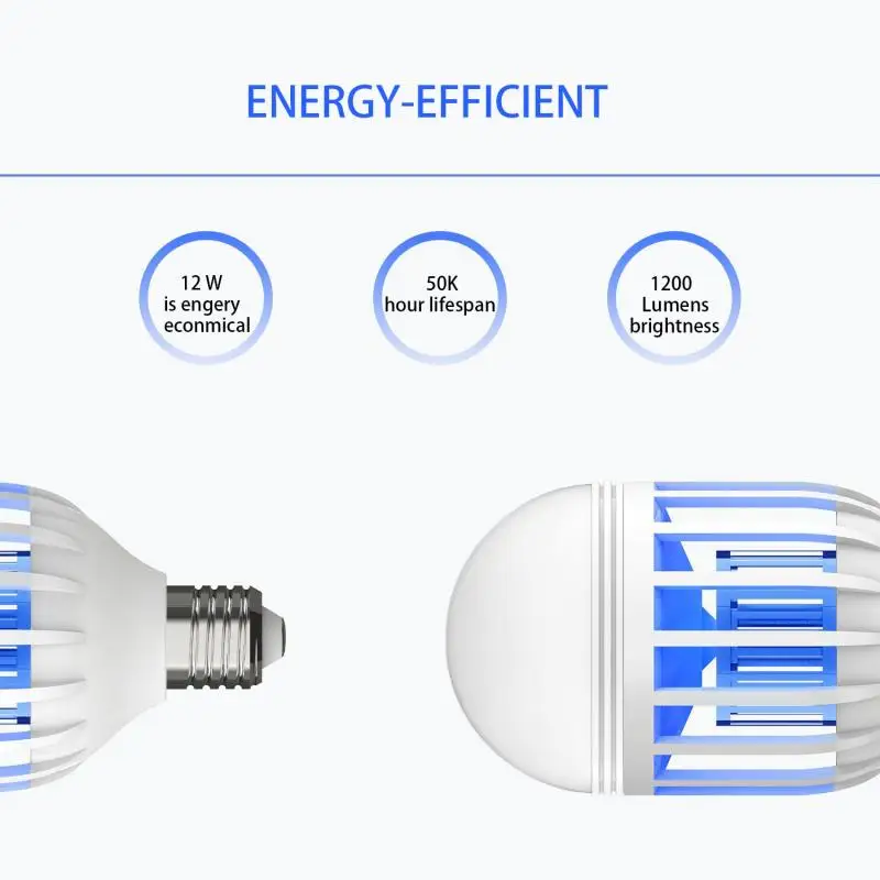 Электронный комарный убийца лампа дневного света E27 220 V/110 V 15 W/9 W светодиодный репеллент муха Жук Насекомое Ловушка-ловушка Ночная лампа