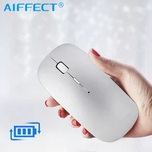 AIFFECT Wireless Mouse Rechargeable inphic Mute Silent Click font b Mini b font Noiseless Optical Mice