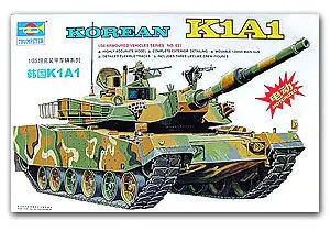 Модели танков Trumpeter 1/35 масштаб 00331 южнокорейская армия K1A1 основные боевые танки |