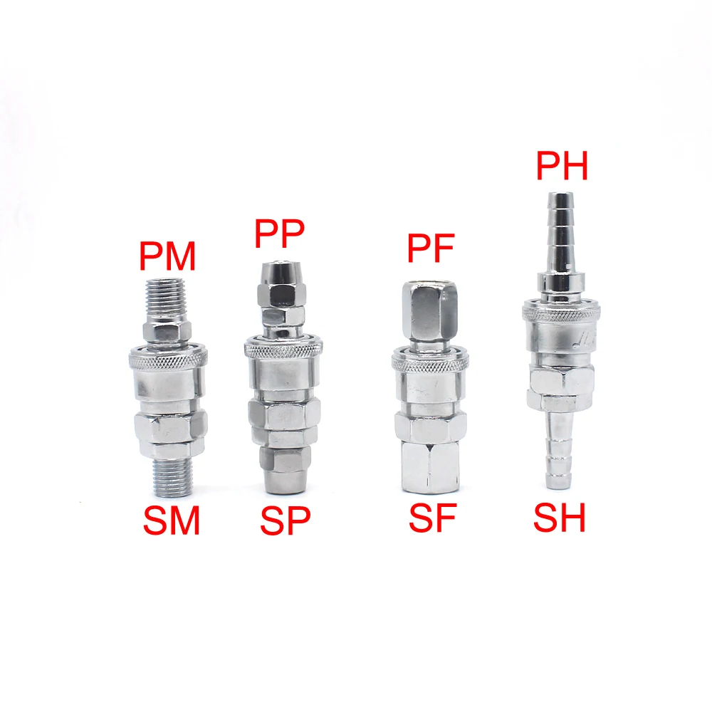 

PP20 SP20 PF20 SF20 PH20 SH20 PM20 SM20 Pneumatic C Type Fitting Quick Connector High pressure coupling work on Air compressor