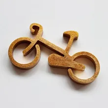 Латунная проволока резки велосипед брелок для ключей открывашка ключ падение EDC небольшие инструменты украшения
