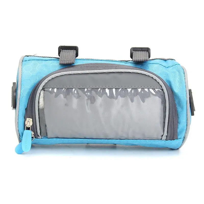 Flash Deal 3 in 1 Touch Screen Bicycle Front Tube Bag 22x12x12cm Cycling Handlebar Bag MTB Bike Frame Pannier Bike Phone Bags Accessories 5