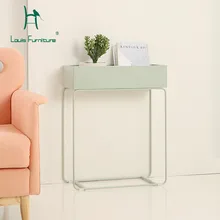 Louis Мода завод сами Nordic минималистичный закрытый Гостиная растения на балконе пол железа искусства